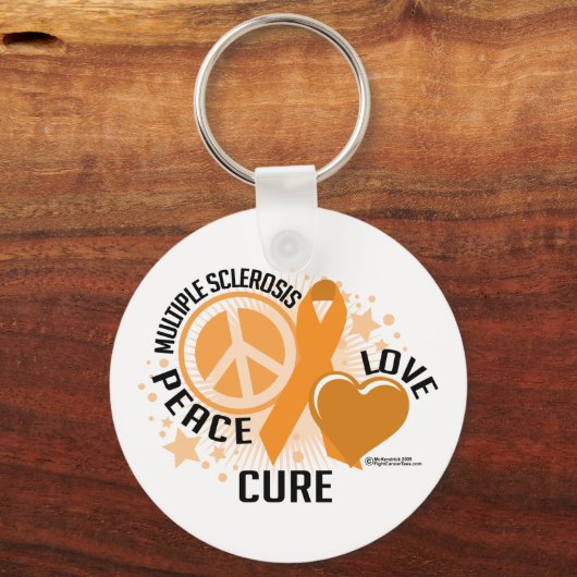 multipele sclerose PLC Sleutelhanger (Voorkant)
