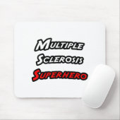 Multipele sclerose superheld muismat (Met muis)