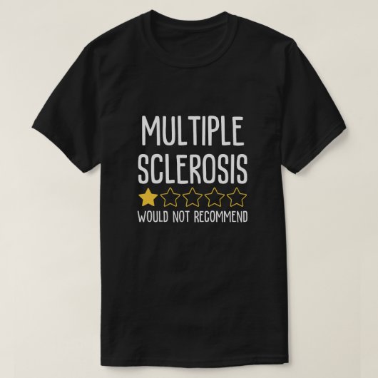 multipele sclerose t-shirt (Design voorkant)