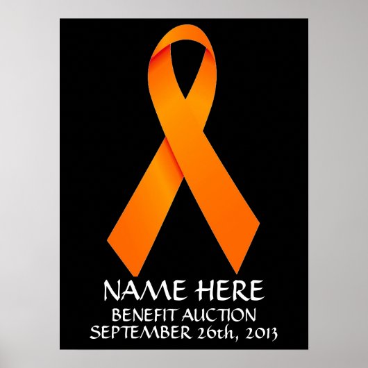 Multipele sclerose voordeel veilinglint poster (Voorkant)