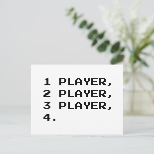 MULTIPLAYER BRIEFKAART (Staand voorkant)