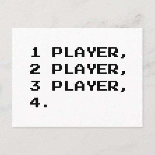 MULTIPLAYER BRIEFKAART (Voorkant)