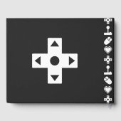 Multiplayer Mode in Black Guest Book Gastenboek (Achterkant)