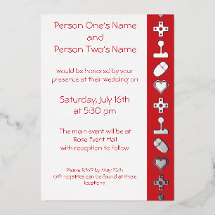 Multiplayer Mode in Cherry Folie Invitation Folie Uitnodiging