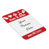 Multiplayer Mode in Cherry Save-the-Date Magnet Magneet (Rechterzijde)