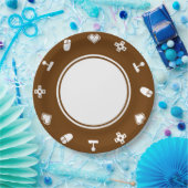 Multiplayer Mode in Chocolade Papieren Bord (Feest)