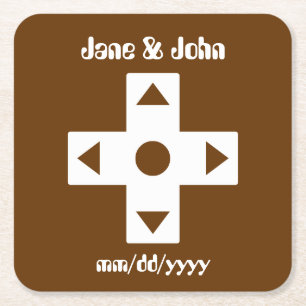 Multiplayer Mode in Chocolate Paper Onderzetter