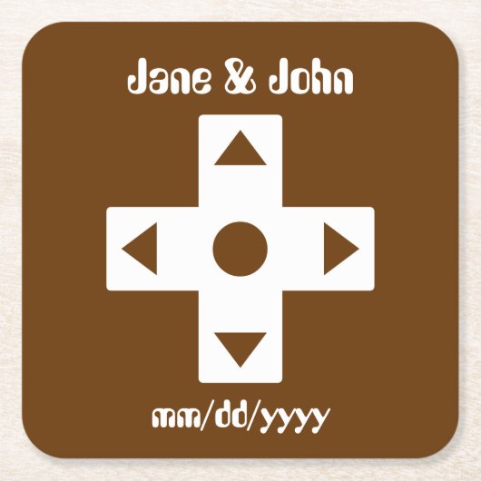 Multiplayer Mode in Chocolate Paper Onderzetter (Voorkant)