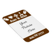 Multiplayer Mode in Chocolate Save-the-Date-magnee Magneet (Rechterzijde)