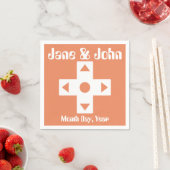 Multiplayer Mode in Coral Napkins Servetten (Insitu)