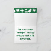 Multiplayer Mode in Green Bedankt-kaart Bedankkaart (Binnen)