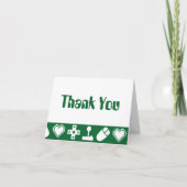 Multiplayer Mode in Green Bedankt-kaart Bedankkaart (Voorkant)