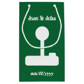 Multiplayer Mode in Green Gift Bag Klein Cadeauzakje (Achterkant)