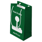Multiplayer Mode in Green Gift Bag Klein Cadeauzakje (Achterkant Gekanteld)