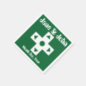 Multiplayer Mode in Green Napkins Servetten (Hoek)