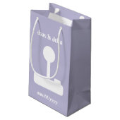 Multiplayer Mode in Lavendel Gift Bag Klein Cadeauzakje (Achterkant Gekanteld)