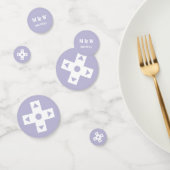 Multiplayer Mode in Lavendel Table Confetti (Groep)