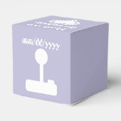 Multiplayer Mode in Lavender Favor Box Bedankdoosjes (Achterkant)