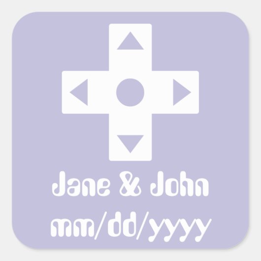 Multiplayer Mode in Lavender Sticker (Voorkant)