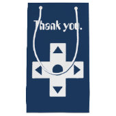 Multiplayer Mode in Navy Gift Bag Klein Cadeauzakje (Voorkant)