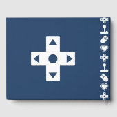 Multiplayer Mode in Navy Guest Book Gastenboek (Achterkant)
