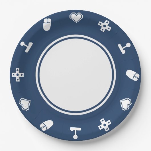 Multiplayer Mode in Navy Paper-Bord Papieren Bordje (Voorkant)