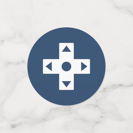 Multiplayer Mode in Navy Table Confetti (Kleine voorkant)