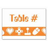 Multiplayer Mode in Oranje Table Kaart (Achterkant)