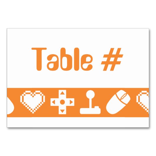 Multiplayer Mode in Oranje Table Kaart (Voorkant)