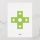 Multiplayer Mode in Peridot Folie Invitation Folie Uitnodiging (Achterkant)