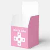 Multiplayer Mode in Petal Pink Favor Box Bedankdoosjes (Geopend)