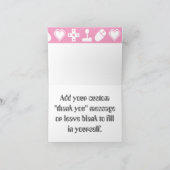 Multiplayer Mode in Petal Pink - Hartelijk dank Bedankkaart (Binnen)
