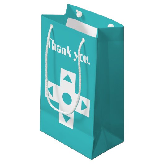 Multiplayer Mode in Turquoise Cadeautas (Voorkant Gekanteld)