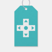 Multiplayer Mode in Turquoise Gift Label Cadeaulabel (Voorkant)