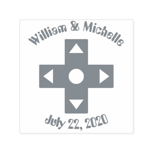 Multiplayer Mode Self-Inking Accent Stamp Zelfinktende Stempel (Design)