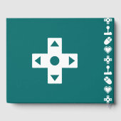 Multiplayer-modus in Blauwgroen gastboek Gastenboek (Achterkant)