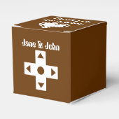 Multiplayer Modus in Chocolade Favor Doos Bedankdoosjes (Voorkant Zijde)