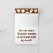 Multiplayer-modus in Chocolade-kaart Bedankkaart (Binnen)