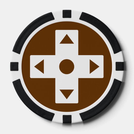 Multiplayer-modus in chocolade poker chips (Voorkant)