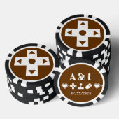 Multiplayer-modus in chocolade poker chips (Opstapeling)