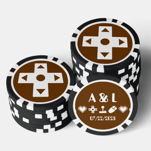 Multiplayer-modus in chocolade poker chips (Opstapeling)