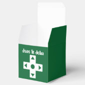 Multiplayer-modus in Green Favor Box Bedankdoosjes (Geopend)