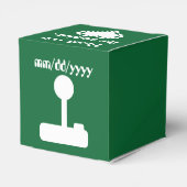 Multiplayer-modus in Green Favor Box Bedankdoosjes (Achterkant)