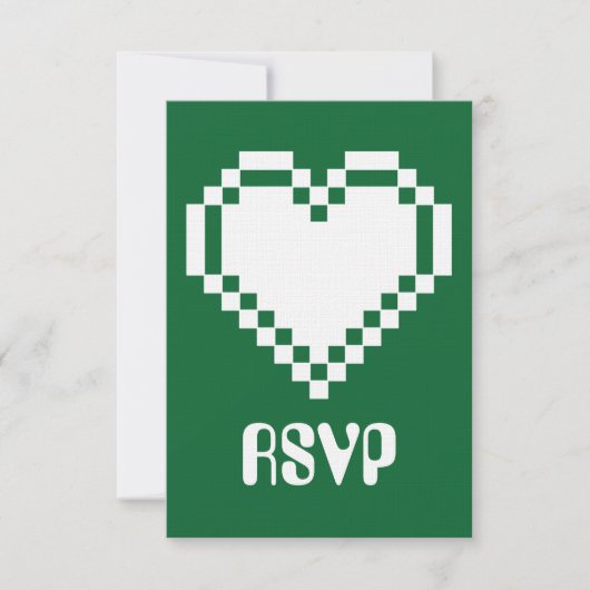 Multiplayer Modus in Groene RSVP Kaart (Voorkant)