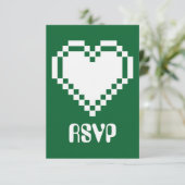 Multiplayer Modus in Groene RSVP Kaart (Staand voorkant)