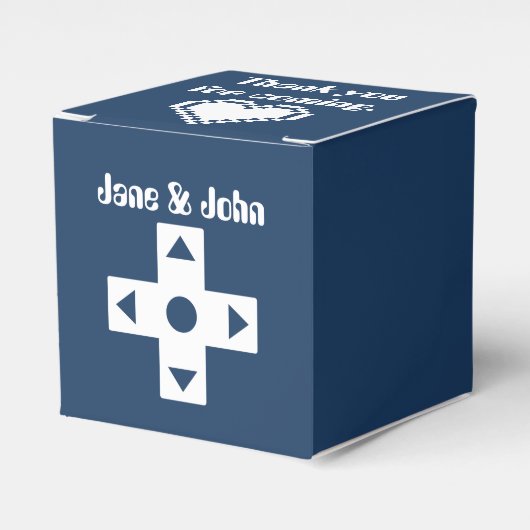 Multiplayer-modus in Navy Favor Box Bedankdoosjes (Voorkant Zijde)