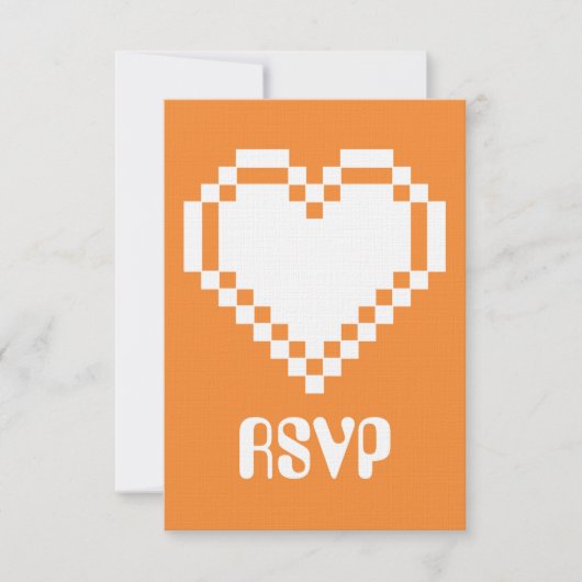 Multiplayer Modus in Oranje RSVP Kaart (Voorkant)