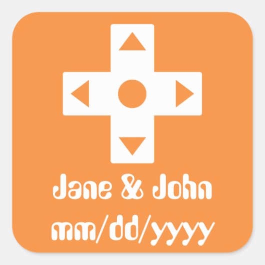 Multiplayer-modus in Oranje sticker (Voorkant)