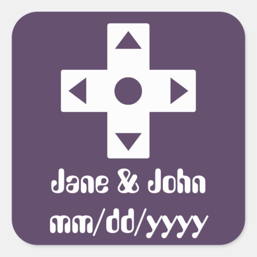 Multiplayer-modus in Paarse sticker (Voorkant)