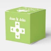Multiplayer-modus in Peridot Favor Box Bedankdoosjes (Voorkant Zijde)